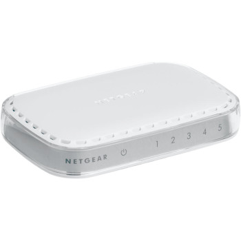 NETGEAR GS605-400PES łącza sieciowe Nie zarządzany L2 Gigabit Ethernet (10 100 1000) Biały