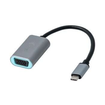 i-tec Metal C31METALVGA60HZ adapter kablowy 0,15 m USB Type-C VGA (D-Sub) Szary