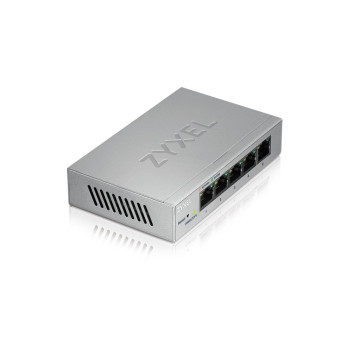 Zyxel GS1200-5 Zarządzany Gigabit Ethernet (10 100 1000) Srebrny