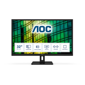 AOC E2 Q32E2N LED display 80 cm (31.5") 2560 x 1440 px Quad HD Czarny