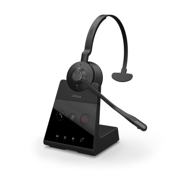 Jabra Engage 65 Mono Zestaw słuchawkowy Bezprzewodowy Opaska na głowę Biuro centrum telefoniczne Czarny