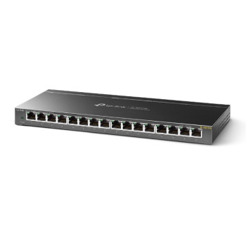 TP-Link TL-SG116E Nie zarządzany L2 Gigabit Ethernet (10 100 1000) Czarny