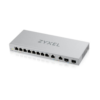 Zyxel XGS1210-12-ZZ0101F łącza sieciowe Zarządzany Gigabit Ethernet (10 100 1000) Szary