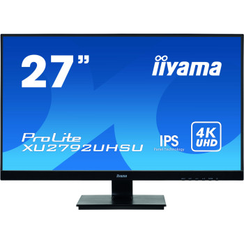 iiyama ProLite XU2792UHSU-B1 LED display 68,6 cm (27") 3840 x 2160 px 4K Ultra HD Czarny