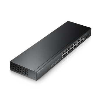 Zyxel GS-1900-24 v2 Zarządzany L2 Gigabit Ethernet (10 100 1000) 1U Czarny