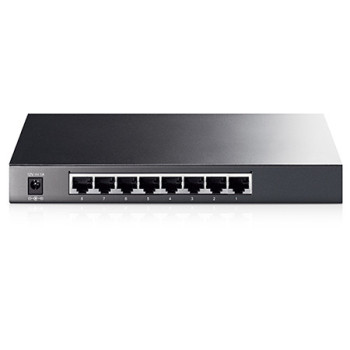 TP-Link TL-SG2008 Zarządzany L2 Gigabit Ethernet (10 100 1000) Czarny