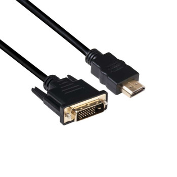 CLUB3D DVI to HDMI 1.4 Cable M M 2m  6.56ft Bidirectional
