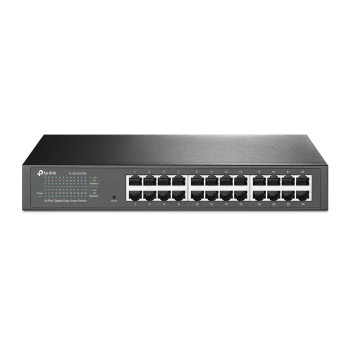 TP-Link TL-SG1024DE Zarządzany L2 Gigabit Ethernet (10 100 1000) 1U Czarny