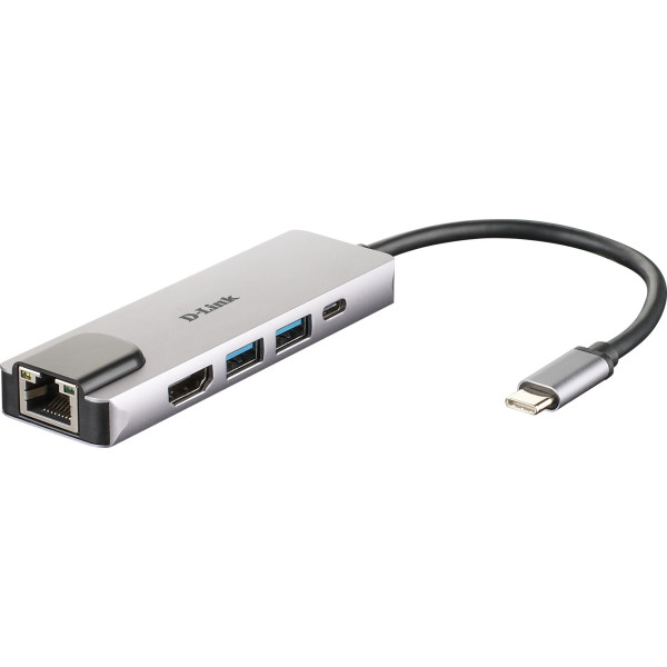 D-Link DUB-M520 stacja dokująca Przewodowa Thunderbolt 3 Aluminium, Czarny D-Link DUB-M520 stacja dokująca Przewodowa Thunderbolt 3 Aluminium, Czarny
