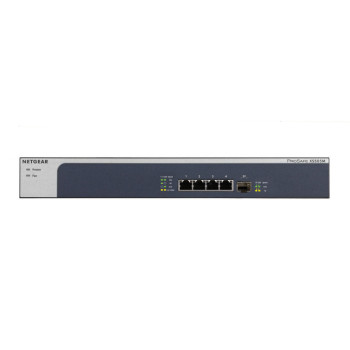 NETGEAR XS505M Nie zarządzany 10G Ethernet (100 1000 10000) Szary, Srebrny