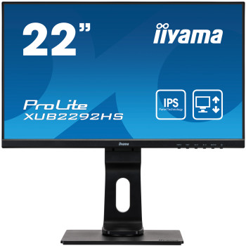 iiyama ProLite XUB2292HS-B1 LED display 54,6 cm (21.5") 1920 x 1080 px Full HD Czarny
