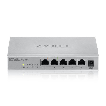 Zyxel MG-105 Nie zarządzany 2.5G Ethernet (100 1000 2500) Stal