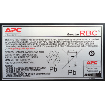 APC RBC7 akumulator Ołowiany (VRLA) 24 V