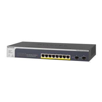 NETGEAR GS510TPP Zarządzany L2 L3 L4 Gigabit Ethernet (10 100 1000) Obsługa PoE Czarny