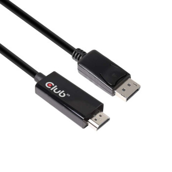 CLUB3D DisplayPort 1.4 to HDMI 2.0b HDR Cable Male Male 2m 6.56 ft.