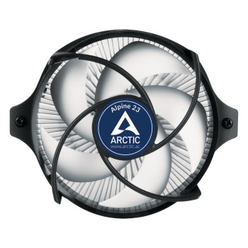 ARCTIC Alpine 23 - Compact AMD CPU-Cooler Procesor Chłodnica powietrza 9 cm Aluminium, Czarny 1 szt.