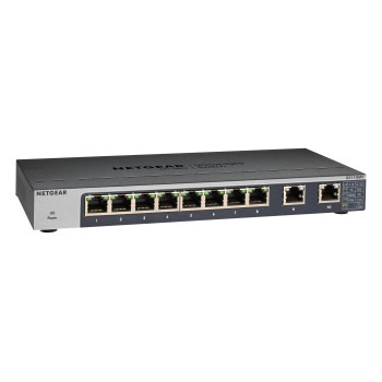NETGEAR GS110MX Nie zarządzany 10G Ethernet (100 1000 10000) Czarny
