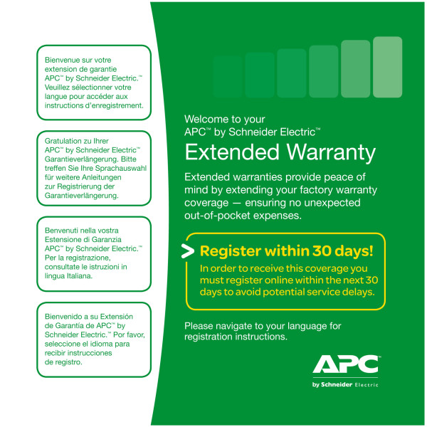 APC Service Pack 3 Year Extended Warranty APC Service Pack 3 Year Extended Warranty