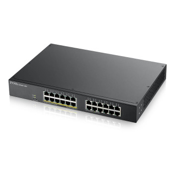 Zyxel GS1900-24EP Zarządzany L2 Gigabit Ethernet (10 100 1000) Obsługa PoE Czarny