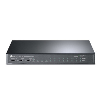 TP-Link TL-SL1311MP łącza sieciowe Nie zarządzany Fast Ethernet (10 100) Obsługa PoE Czarny