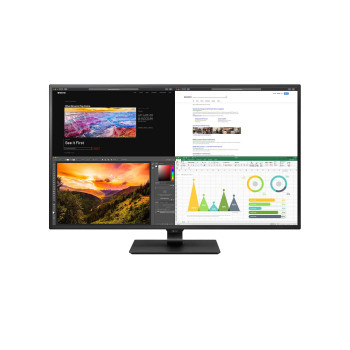 LG 43BN70U-B monitor komputerowy 109,2 cm (43") 3840 x 2160 px 4K Ultra HD Czarny