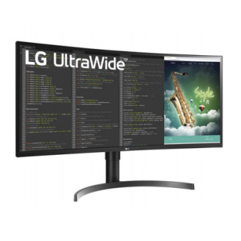 LG 35BN77C-B monitor komputerowy 88,9 cm (35") 3440 x 1440 px Quad HD+ LCD Czarny