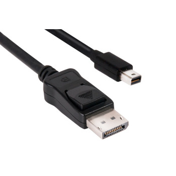 CLUB3D Mini DisplayPort to DisplayPort 1.4 HBR3 8K60Hz Cable, 2 Meter   6.56 Feet