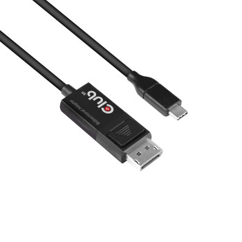 CLUB3D cac-1557 USB C Displayport 1.4 Czarny