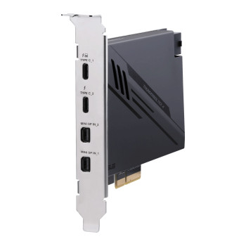 ASUS ThunderboltEX 4 adapter Wewnętrzny Mini DisplayPort, PCIe, Thunderbolt, USB 2.0, USB 3.2 Gen 2 (3.1 Gen 2)