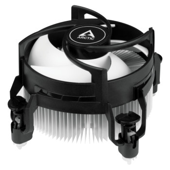 ARCTIC Alpine 17 Procesor Chłodnica powietrza 9,2 cm Czarny, Srebrny 1 szt.