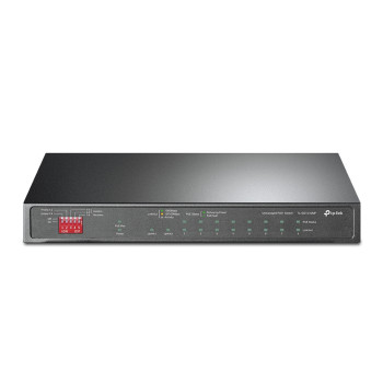 TP-Link TL-SG1210MP łącza sieciowe Nie zarządzany Gigabit Ethernet (10 100 1000) Obsługa PoE Czarny