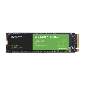 Dysk SSD WD Green SN350 WDS240G2G0C (240MB , M.2 , PCIe NVMe 3.0 x4)
