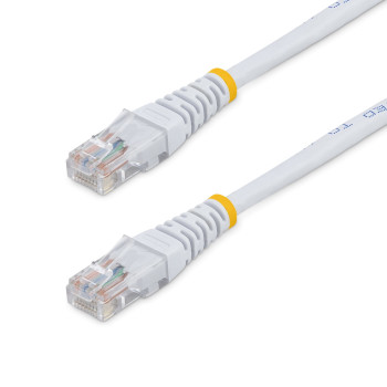 StarTech.com M45PAT15MWH kabel sieciowy Biały 15 m Cat5e U UTP (UTP)