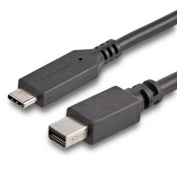 StarTech.com CDP2MDPMM6B adapter kablowy 1,8 m USB Type-C Mini DisplayPort Czarny