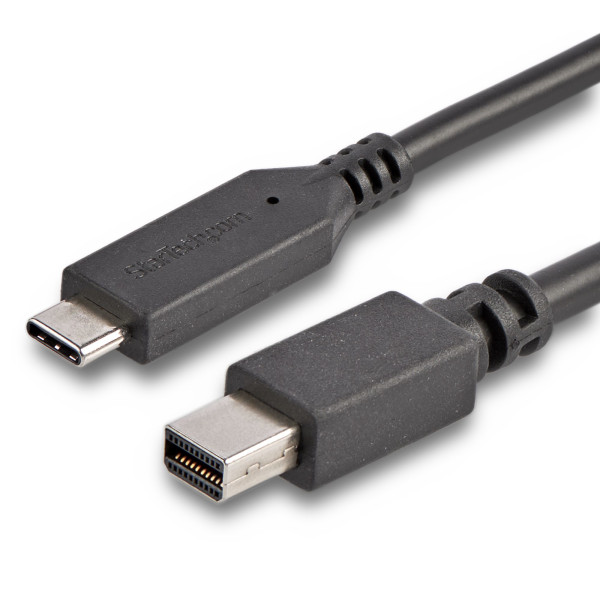 StarTech.com CDP2MDPMM6B adapter kablowy 1,8 m USB Type-C Mini DisplayPort Czarny StarTech.com CDP2MDPMM6B adapter kablowy 1,8 m USB Type-C Mini DisplayPort Czarny