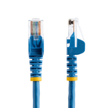 StarTech.com 45PAT50CMBL kabel sieciowy Niebieski 0,5 m Cat5e U UTP (UTP)