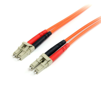 StarTech.com FIBLCLC1 kabel optyczny 1 m LC OM1 Pomarańczowy