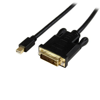 StarTech.com MDP2DVIMM3BS adapter kablowy 0,9 m Mini DisplayPort DVI-D Czarny