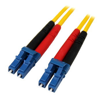 StarTech.com SMFIBLCLC10 kabel optyczny 10 m LC OS1 Żółty