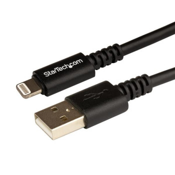 StarTech.com USBLT3MB kabel Lightning 3 m Czarny