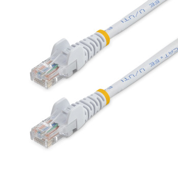StarTech.com 45PAT1MWH kabel sieciowy Biały 1 m Cat5e U UTP (UTP)