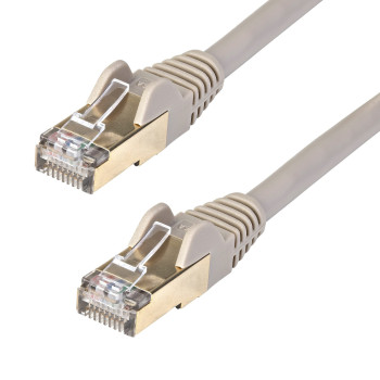 StarTech.com 6ASPAT150CMGR kabel sieciowy Szary 1,5 m Cat6a U FTP (STP)