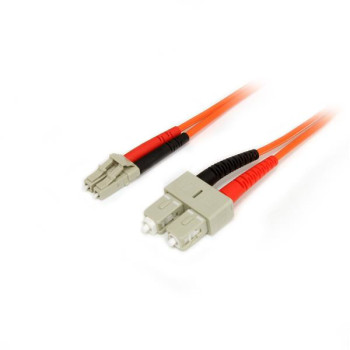 StarTech.com 50FIBLCSC2 kabel optyczny 2 m LC SC OM2 Pomarańczowy