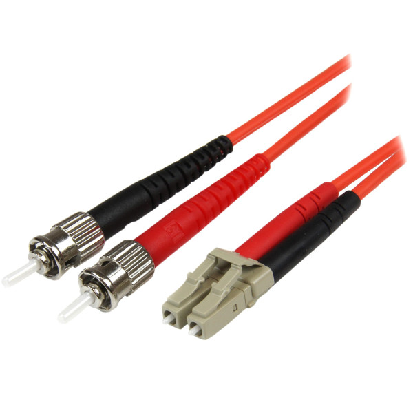 StarTech.com 50FIBLCST1 kabel optyczny 1 m LC ST OM2 Pomarańczowy StarTech.com 50FIBLCST1 kabel optyczny 1 m LC ST OM2 Pomarańczowy