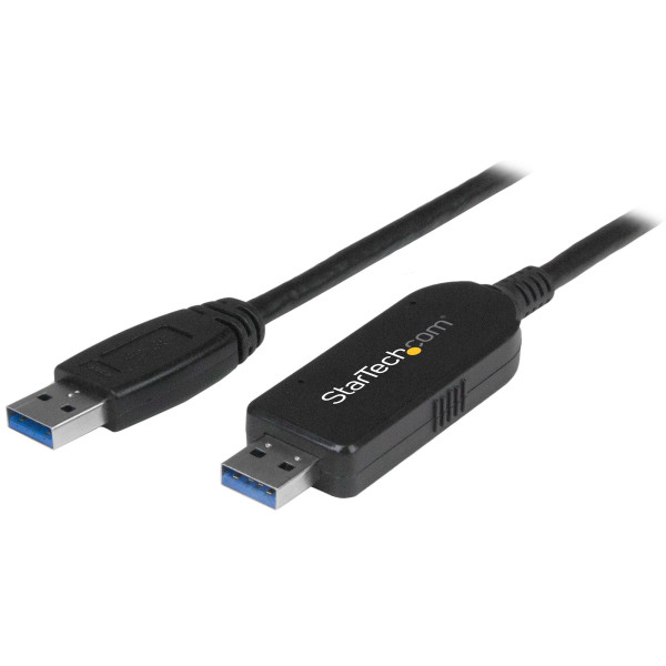 StarTech.com USB3LINK kabel USB 1,8 m USB 3.2 Gen 1 (3.1 Gen 1) USB A Czarny StarTech.com USB3LINK kabel USB 1,8 m USB 3.2 Gen 1 (3.1 Gen 1) USB A Czarny