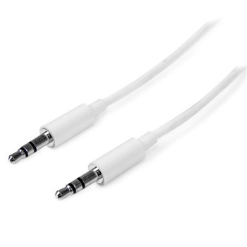 StarTech.com MU3MMMSWH kabel audio 3 m 3.5mm Biały