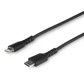 StarTech.com RUSBCLTMM1MB kabel do telefonu Czarny 1 m USB C Lightning