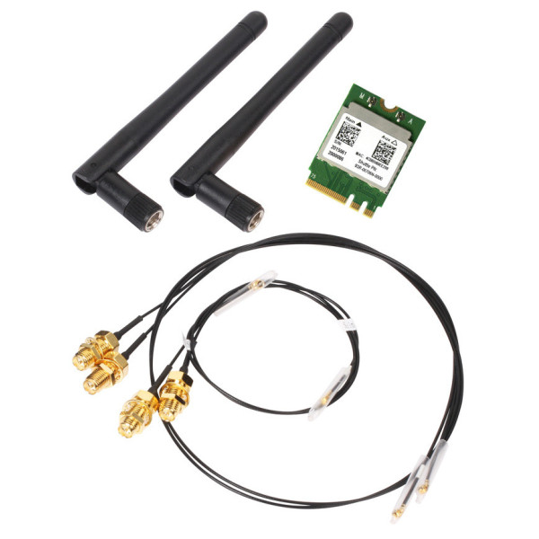 Shuttle WLN-M Wewnętrzny WLAN Bluetooth 433,3 Mbit s Shuttle WLN-M Wewnętrzny WLAN Bluetooth 433,3 Mbit s