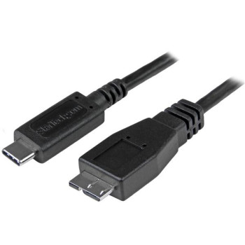 StarTech.com USB31CUB50CM kabel USB 0,5 m USB 3.2 Gen 2 (3.1 Gen 2) USB C Micro-USB B Czarny