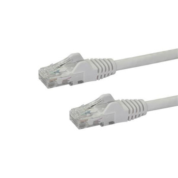 StarTech.com N6PATC1MWH kabel sieciowy Biały 1 m Cat6 U UTP (UTP)